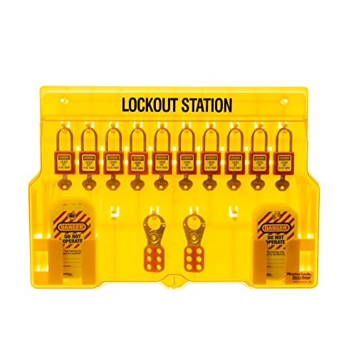 Master Lock ml1483 Lockout Station, 10-lock Master Lock ml1483 Lockout Station, 10-lock von Master Lock