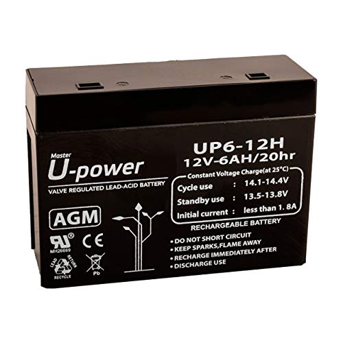 Bleiakku AGM 6 Ah 12 V Faston Bleiakku AGM 6 Ah 12 V Faston von Master U-Power