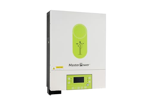 Master Power UM-V5 Hybrid-Wechselrichter, 4000 W, 24 V, MPPT 120 A, bis zu 5.000 W, mit Doppelausgang für intelligentes Lademanagement + WLAN Master Power UM-V5 Hybrid-Wechselrichter, 4000 W, 24 V, MPPT 120 A, bis zu 5.000 W, mit Doppelausgang für intelligentes Lademanagement + WLAN von Master U-Power