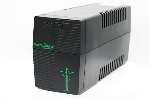 Master Power USV, Unterbrechungsfreie Stromversorgung, UPS 650 VA, konstante Ausgangsspannung 360 W, 2 Schuko-Steckdosen Master Power USV, Unterbrechungsfreie Stromversorgung, UPS 650 VA, konstante Ausgangsspannung 360 W, 2 Schuko-Steckdosen von Master U-Power