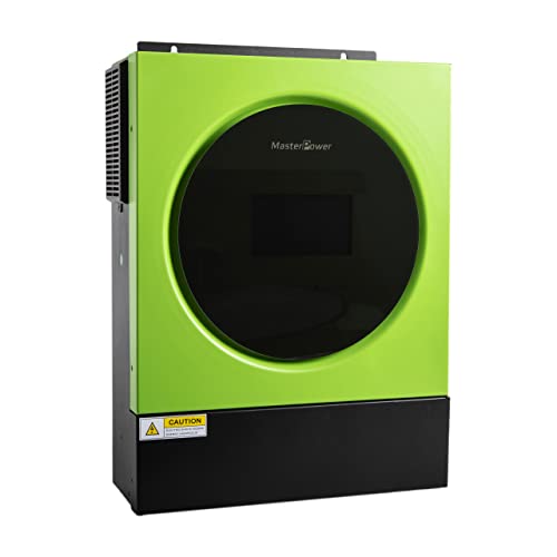 Master U-Power Hybrid-Solarwechselrichter, 3600 W, 24 V, V4, MPPT, 120 Ah, 4000 W, in Panels mit integriertem WLAN, Grün, UM3V4 Master U-Power Hybrid-Solarwechselrichter, 3600 W, 24 V, V4, MPPT, 120 Ah, 4000 W, in Panels mit integriertem WLAN, Grün, UM3V4 von Master U-Power
