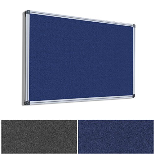 MOB Pinnwand - 7 Größen wählbar - Textil/Filz (blau), 150x120cm von Master of Boards