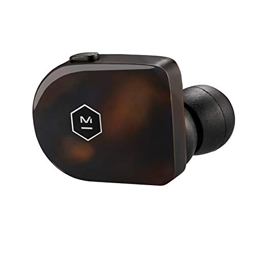 Master & Dynamic MW07TS True Wireless Kopfhörer (3,5h Akkulaufzeit pro Ladung, Edelmetall-Ladecase, IPX4) Tortoise Shell von Master & Dynamic