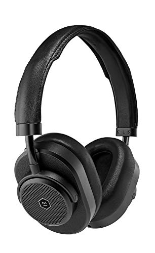 Master & Dynamic MW65 ANC Wireless Over-Ear-Kopfhörer, Noise Cancelling Kopfhörer, Premium Kopfhörer, Bluetooth Kopfhörer mit Mikro – Schwarz/Schwarz von Master & Dynamic