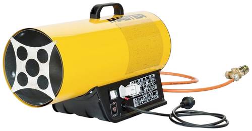 Master BLP 73 E Gaslufterhitzer 73kW Gelb/Schwarz von Master