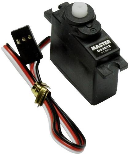 Master Midi-Servo DS3012 Digital-Servo Getriebe-Material: Kunststoff Stecksystem: Uni (Graupner / JR von Master