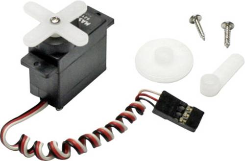 Master Mini-Servo S2112 Analog-Servo Getriebe-Material: Kunststoff Stecksystem: Uni (Graupner / JR / von Master