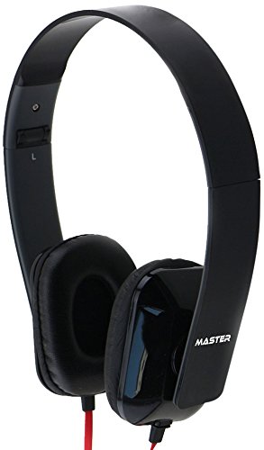 Master dj01bk – Kopfhörer, faltbar, schwarz von Master