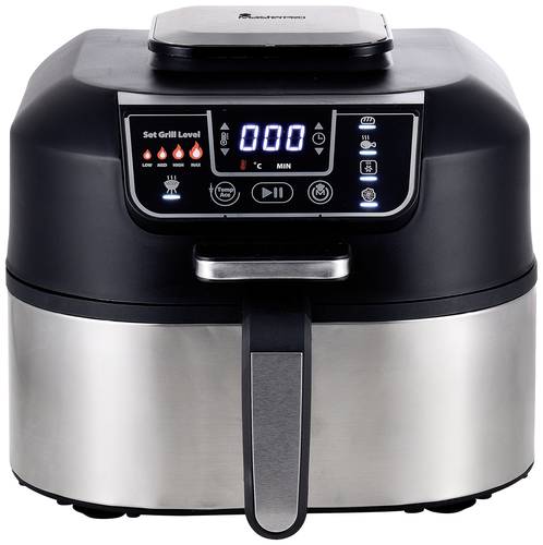 MasterPRO Elektro Grill mit Display, Überhitzungsschutz, Heißluft-Funktion Schwarz/Edelstahl MasterPRO Elektro Grill mit Display, Überhitzungsschutz, Heißluft-Funktion Schwarz/Edelstahl von MasterPRO