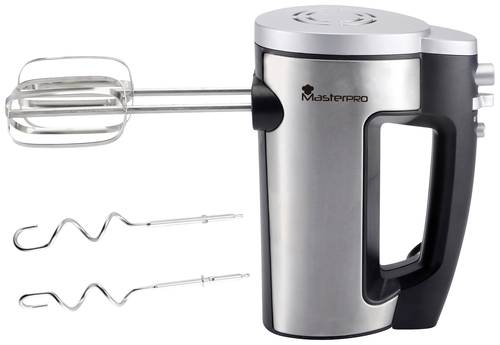 MasterPRO Handmixer 300W Schwarz/Edelstahl von MasterPRO