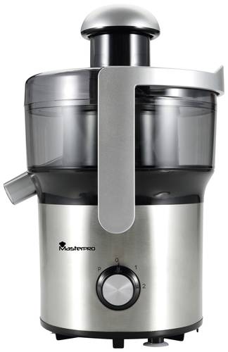 MasterPRO Zitruspresse 350W Edelstahl, Schwarz von MasterPRO