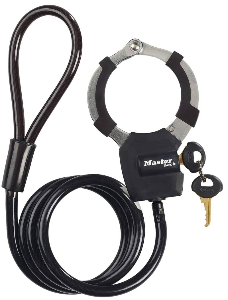 MASTERLOCK Handschellenschloss Street Cuff 8275EURDPROBLK von Masterlock