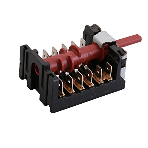 MasterPart 5 Positionen Turbogrill Grill Selector Schalter Commutator für Lamona Ofen Herd MasterPart 5 Positionen Turbogrill Grill Selector Schalter Commutator für Lamona Ofen Herd von Masterpart