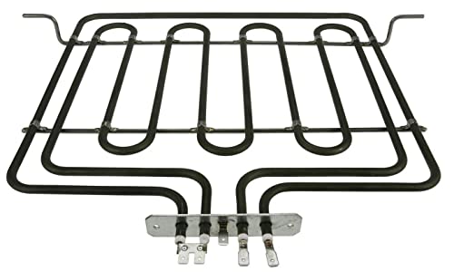 Masterpart 2800 W Herd Ofen Dual Grill Heizelement Kompatibel mit Belling 316, 317, 342, 356, 358 Masterpart 2800 W Herd Ofen Dual Grill Heizelement Kompatibel mit Belling 316, 317, 342, 356, 358 von Masterpart