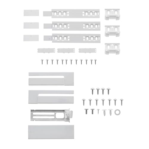 Masterpart Einbauset für Kühl-/Gefrierschranktüren für Beko, Blomberg Kühl-/Gefrierschränke, 4657480100 von Masterpart