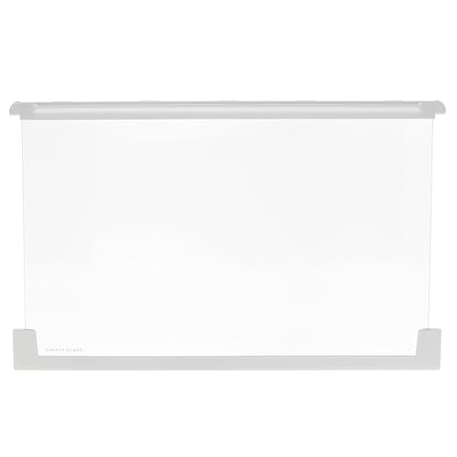 Masterpart Glasregal für Kühlschrank und Gefrierschrank, komplett mit Front- und Heckleisten, passend für De Dietrich Kühlschränke und Gefrierschränke Masterpart Glasregal für Kühlschrank und Gefrierschrank, komplett mit Front- und Heckleisten, passend für De Dietrich Kühlschränke und Gefrierschränke von Masterpart