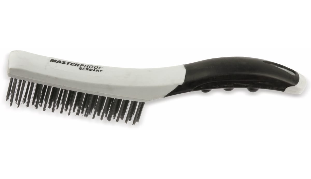 MASTERPROOF Drahtbürste, 4-reihig MASTERPROOF Drahtbürste, 4-reihig von Masterproof