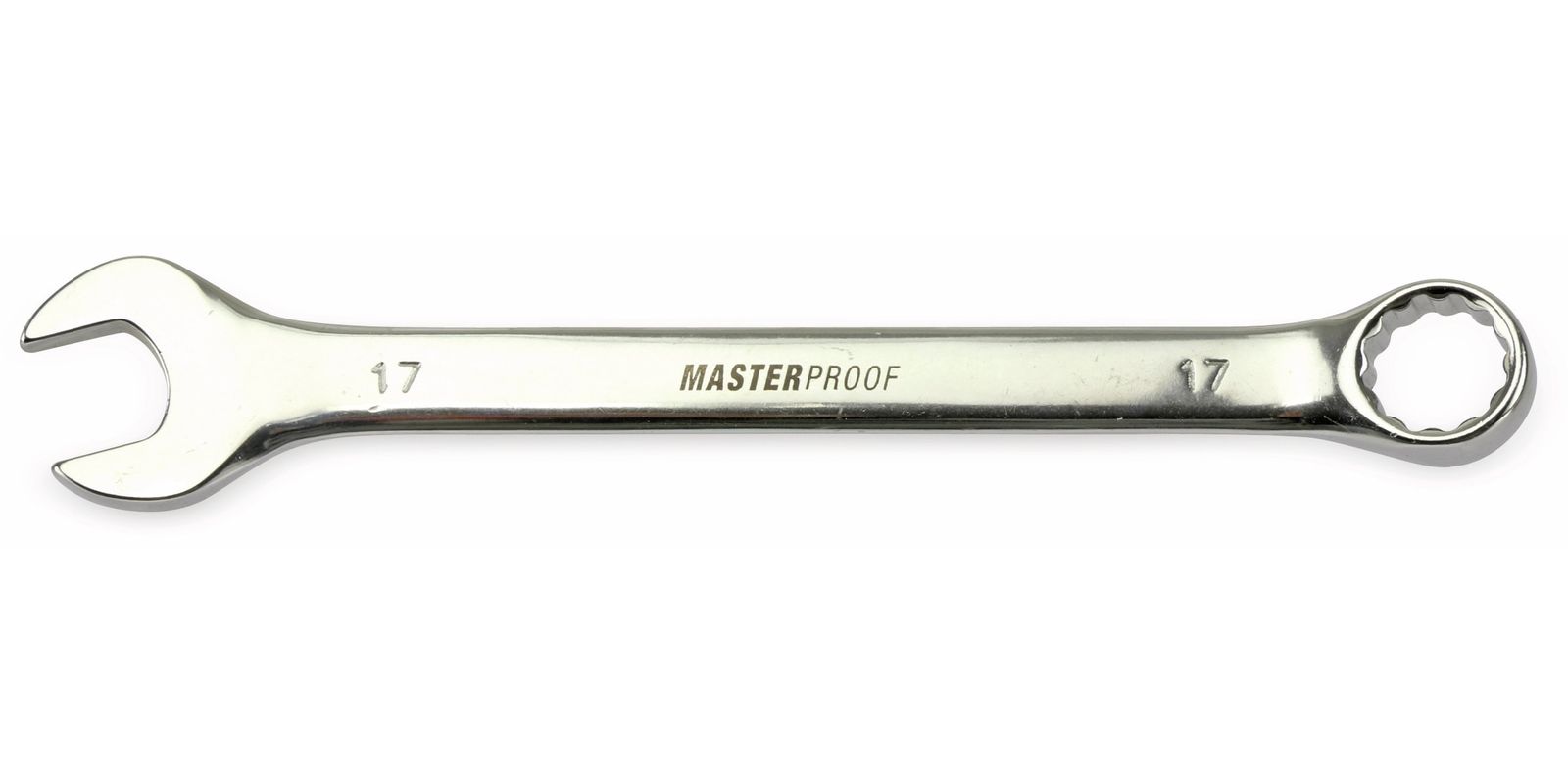 MASTERPROOF Gabel-Ringschlüssel, 17 mm von Masterproof