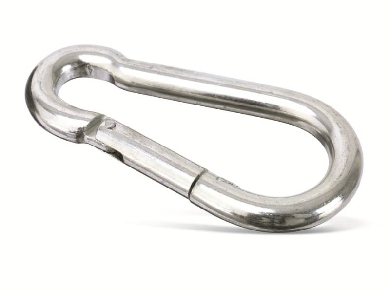 MASTERPROOF Karabinerhaken, 100x10 mm von Masterproof