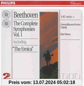 Duo - Beethoven (Sinfonien Vol. 1) von Masur
