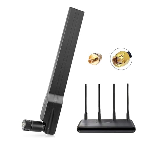 Maswell 4G LTE 5G NR Extern Antenne | 600-6000 MHz | 2dBi Nicht für Geschwindigkeitswettbewerbe | WiFi 6 WLAN Bluetooth | SMA-Stecker/TS9 Schnittstelle für Modem Router Gateway Maswell 4G LTE 5G NR Extern Antenne | 600-6000 MHz | 2dBi Nicht für Geschwindigkeitswettbewerbe | WiFi 6 WLAN Bluetooth | SMA-Stecker/TS9 Schnittstelle für Modem Router Gateway von Maswell