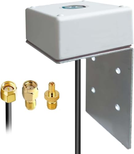 Maswell 4G LTE 5G NR Antenne Outdoor 1x Kabel für 1x LTE Port Router | 700-6000 MHz mit WiFi 6 | Low Gain Nicht für Geschwindigkeitswettbewerb | SMA, TS9 und RP-SMA für Netgear FRITZBox von Maswell