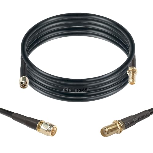 Maswell LMR240 Äquivalent Koaxialkabel 2m 2.0m, 50Ohm Low Loss SMA Verlängerungskabel, SMA Stecker auf SMA Buchse für 5G 4G+ LTE WiFi Cellular GPS GNSS Router Externe Antenne Outdoor (nicht für TV) Maswell LMR240 Äquivalent Koaxialkabel 2m 2.0m, 50Ohm Low Loss SMA Verlängerungskabel, SMA Stecker auf SMA Buchse für 5G 4G+ LTE WiFi Cellular GPS GNSS Router Externe Antenne Outdoor (nicht für TV) von Maswell