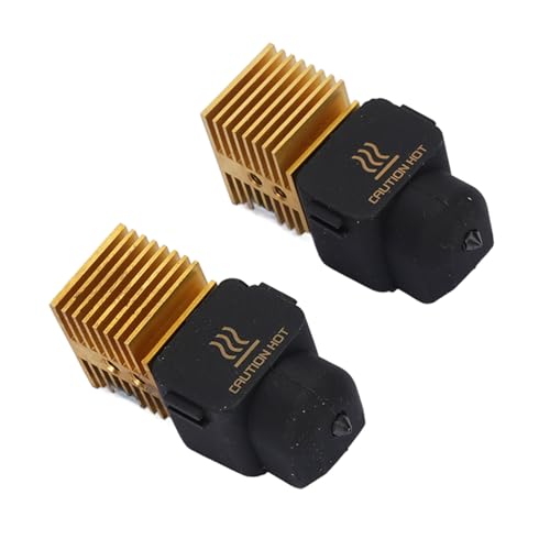 Hohe Abnehmbare 0,2 Mm, 0,4 Mm Gehärtete Stahldüse Hot End Kit mit Magnetischer Installation für, Mini 3D -Drucker Druckkopf Hotend Kit von Masyrt