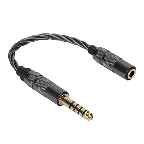 Masyrt 4,4 Mm Symmetrischer Stecker auf 3,5 Mm Stereo-Buchse-Adapterkabel, Ideal für NW – ZX507 DMP – Z1 NW – ZX300A NW – WM1Z Kopfhörer von Masyrt