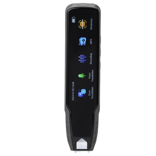 Sprachübersetzer Pen, Smart Language Translator Pen, Echtzeitübersetzung, Online -Wörterbuch und 112 Sprachen Unterstützung für Schüler Reisengeschäft (Grau) von Masyrt