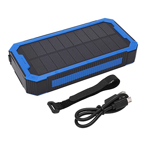 Tragbare Solarladegerät Powerbank, Solar-Powerbank 36800 MAh,36 LEDs,4 USB-Ausgänge Typ C Zum Aufladen von Mobiltelefonen,Eingang für Externe Solarbatterie für den Außenbereich von Masyrt