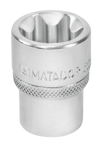 Matador 40900200 Außen-Sechsrund (TX) Steckschlüsseleinsatz E 20 1/2  (12.5 mm) von Matador Schraubwerkzeuge