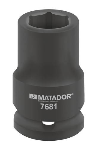 Matador 76810300 Außen-Sechskant Schlagschrauber-Steckschlüsseleinsatz 30mm 1  (25 mm) von Matador Schraubwerkzeuge