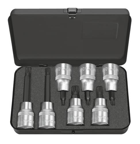 Matador Steckschlüssel-Bit-Einsatz-Set 1/2  (12.5 mm) 7teilig 40799070 von Matador Schraubwerkzeuge