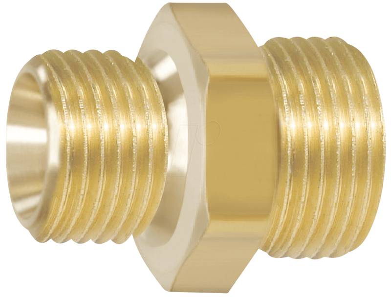 MAT 7005 0511 - Doppelnippel, 1/4'' - 1/4'' von Matador