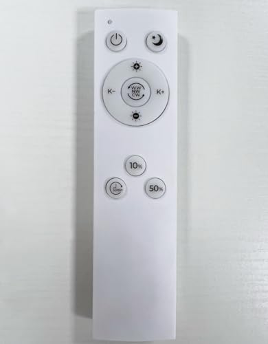 Matane Infrarot-Fernbedienung Fernbedienung LED Deckenleuchte ‎LS-CL-G/I-24W-Dim-YKBK/N (Nicht kompatibel mit RGB-Lampen) von Matane