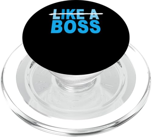 Blau Bossing it Blau PopSockets PopGrip für MagSafe Blau Bossing it Blau PopSockets PopGrip für MagSafe von Match Blue Color Graphic Tee