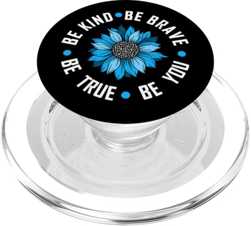 Blaue Be-x4 blaue Grafik PopSockets PopGrip für MagSafe von Match Blue Color Graphic Tee