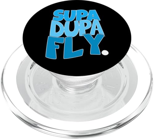 Blaue SupaDupaFly blaue Farbgrafik PopSockets PopGrip für MagSafe Blaue SupaDupaFly blaue Farbgrafik PopSockets PopGrip für MagSafe von Match Blue Color Graphic Tee
