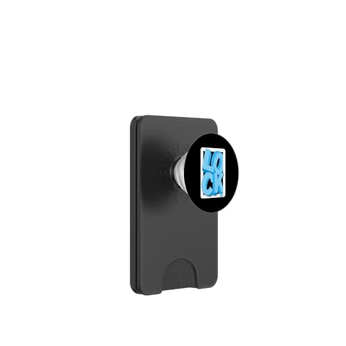 Blaue eingeschlossene blaue Grafik PopSockets PopWallet für MagSafe Blaue eingeschlossene blaue Grafik PopSockets PopWallet für MagSafe von Match Blue Color Graphic Tee