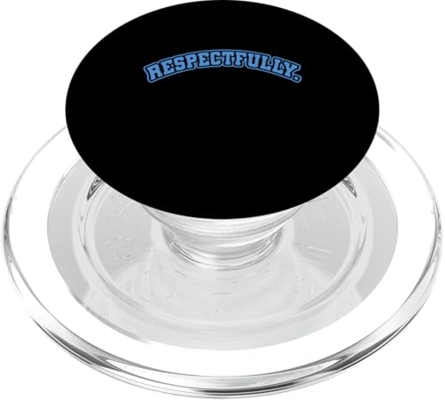 Blaue respektvoll blaue Grafik PopSockets PopGrip für MagSafe Blaue respektvoll blaue Grafik PopSockets PopGrip für MagSafe von Match Blue Color Graphic Tee
