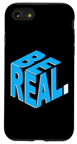Blue Be Real Blue Farbgrafik Hülle für iPhone SE (2020) / 7 / 8 von Match Blue Color Graphic Tee