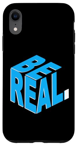 Blue Be Real Blue Farbgrafik Hülle für iPhone XR Blue Be Real Blue Farbgrafik Hülle für iPhone XR von Match Blue Color Graphic Tee