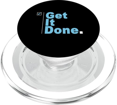Blue Done. Blaue Grafik PopSockets PopGrip für MagSafe von Match Blue Color Graphic Tee