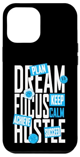 Blue Dream, Focus, Hustle Blue Graphic Hülle für iPhone 12 Pro Max Blue Dream, Focus, Hustle Blue Graphic Hülle für iPhone 12 Pro Max von Match Blue Color Graphic Tee