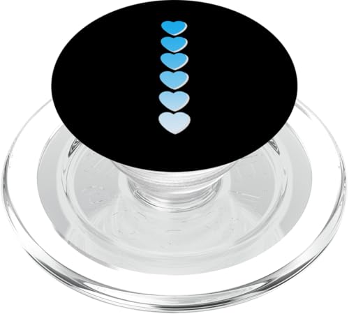Blue Love-x6 Blue Graphic PopSockets PopGrip für MagSafe von Match Blue Color Graphic Tee