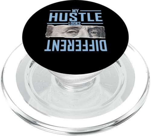 Blue My Hustle Look Different Blue Color Graphic PopSockets PopGrip für MagSafe Blue My Hustle Look Different Blue Color Graphic PopSockets PopGrip für MagSafe von Match Blue Color Graphic Tee