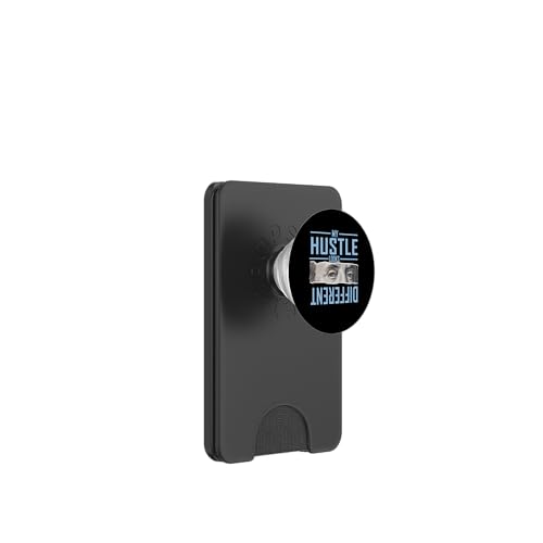 Blue My Hustle Look Different Blue Color Graphic PopSockets PopWallet für MagSafe Blue My Hustle Look Different Blue Color Graphic PopSockets PopWallet für MagSafe von Match Blue Color Graphic Tee