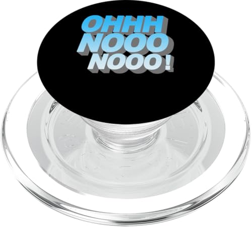 Blue OhNooooo! Blaue Grafik PopSockets PopGrip für MagSafe von Match Blue Color Graphic Tee