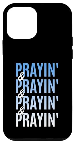 Blue Prayin'-x4 Blaue Grafik Hülle für iPhone 12 mini Blue Prayin'-x4 Blaue Grafik Hülle für iPhone 12 mini von Match Blue Color Graphic Tee